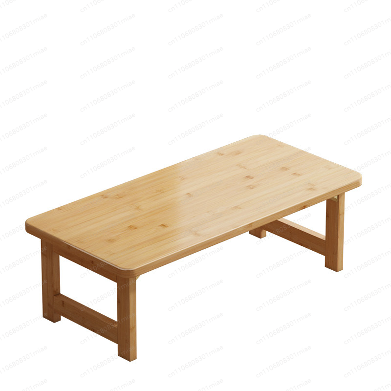 Desk Setup Notebook - Table Kang en bambou massif pliable,