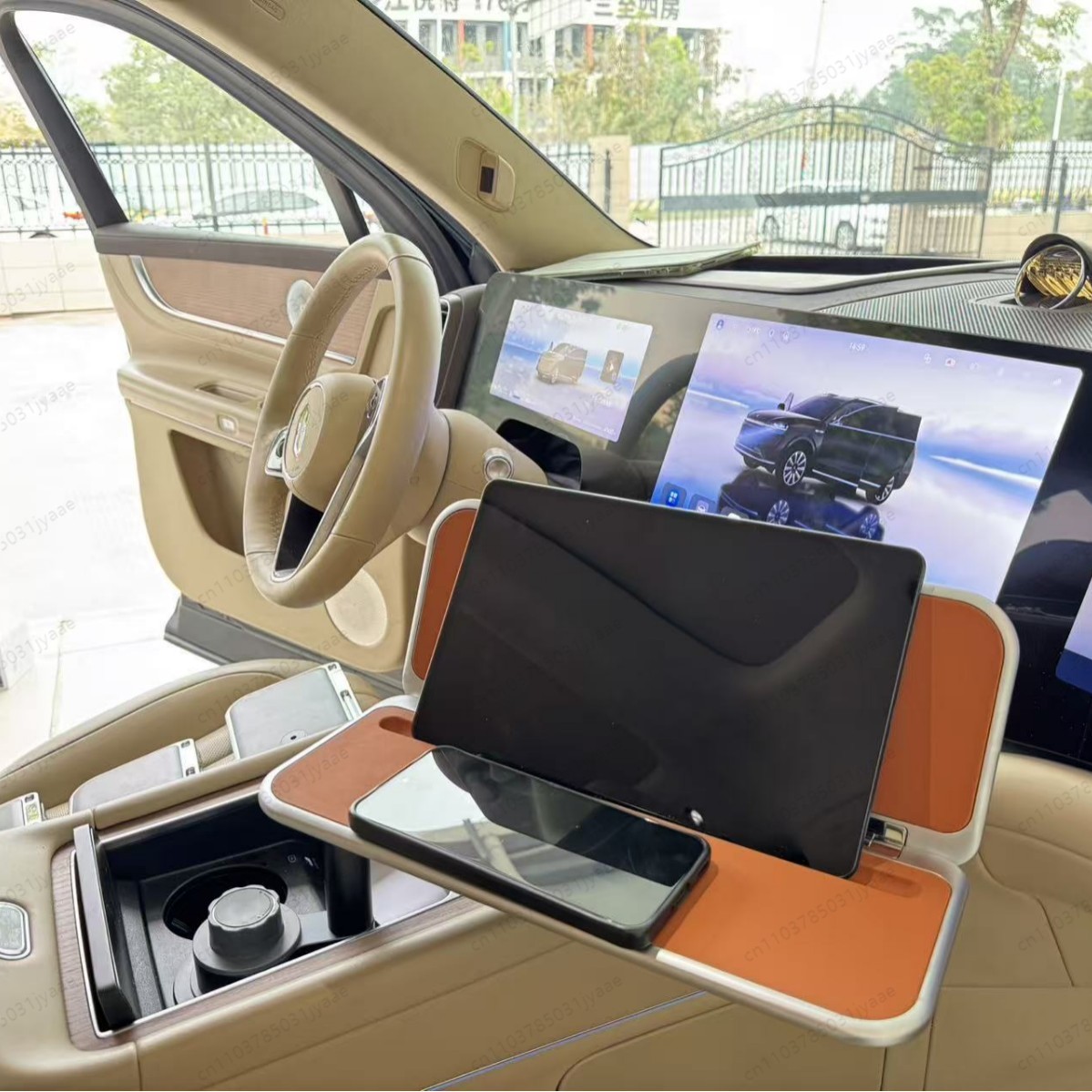 Desk Setup Notebook - Nouvelle table pliante pour voiture, bureau