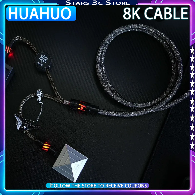 Desk Setup Accessories - Clavier Huahuo Pro 8K à axe