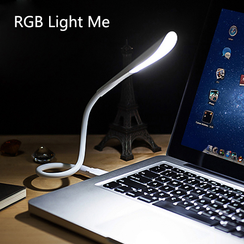 Desk Setup Notebook - Mini lampe LED USB portable avec