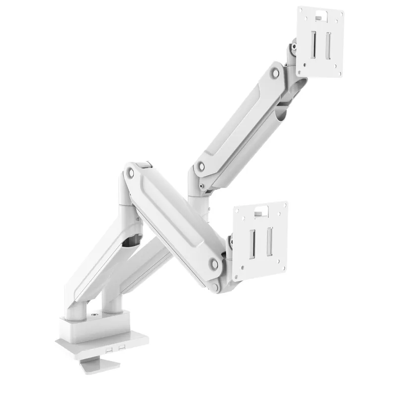 Dual Monitor Desk Setup - Support de moniteur à double bras