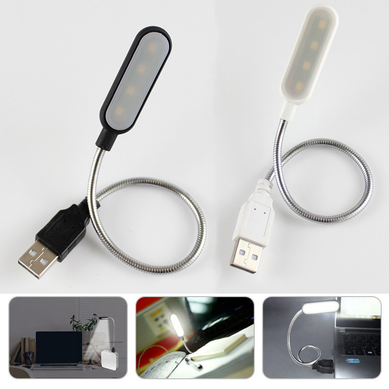 Mini 4 LED lampe de livre Port - Desk Setup Notebook avis et prix
