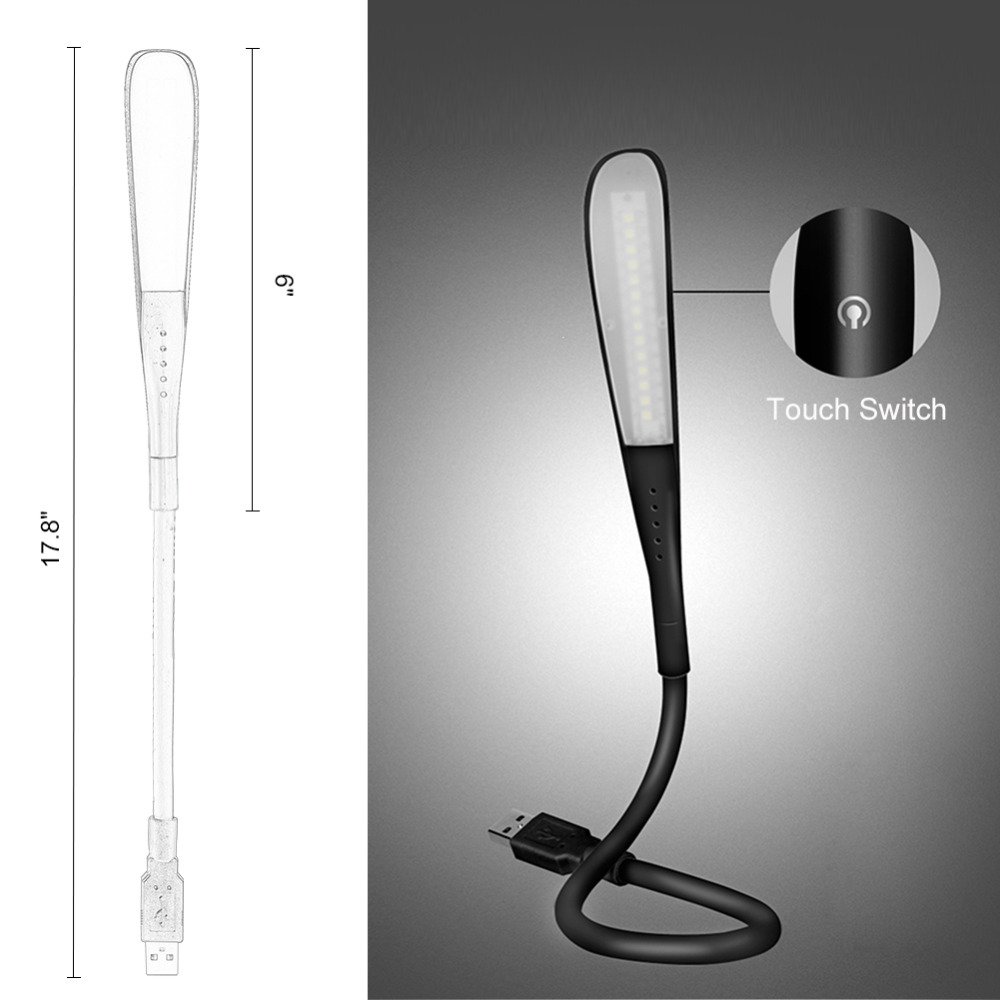 Mini lampe LED USB portable av - Desk Setup Notebook avis et prix