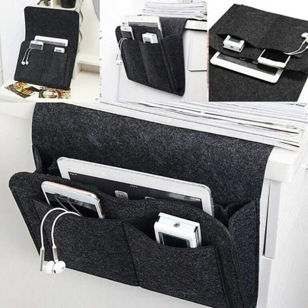Pochette de chevet en feutre,  - Desk Setup Wallpaper avis et prix