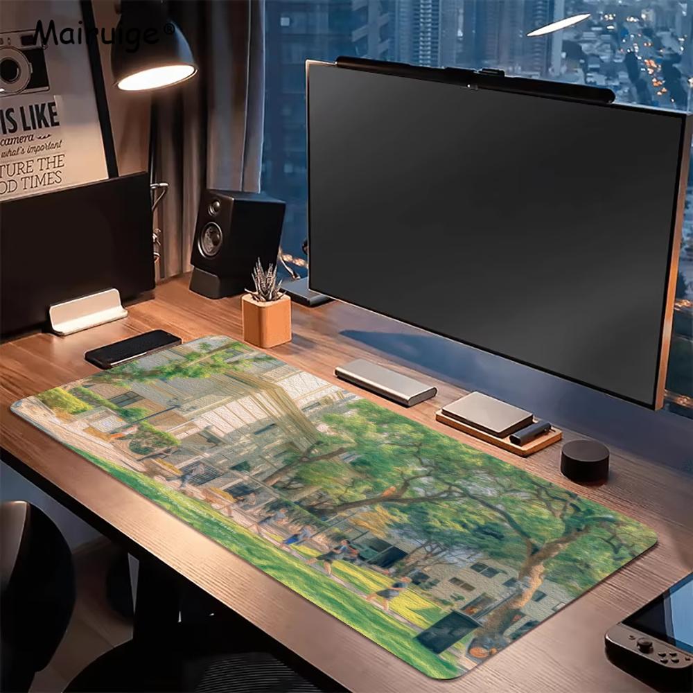 Tapis de Souris Peinture à l'H - Desk View Setup avis et prix