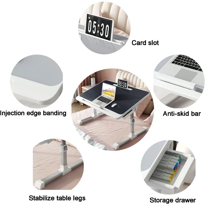 Plateau de lit pour ordinateur - Desk Setup Notebook avis et prix
