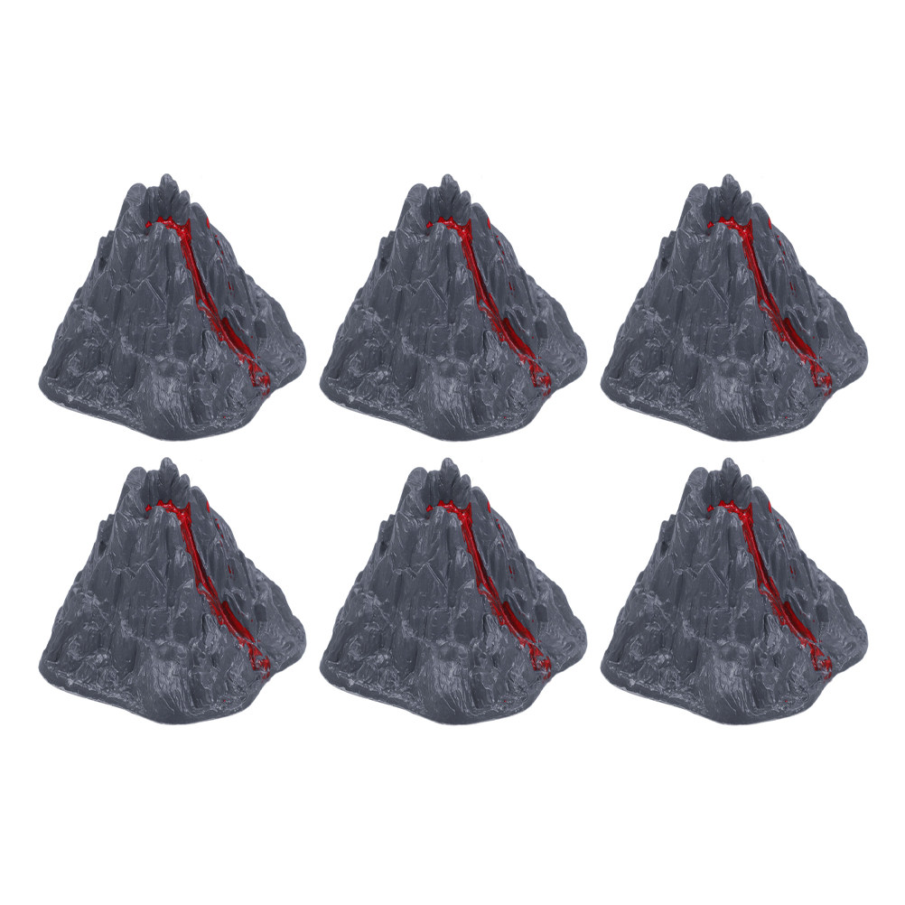 6 pièces, mini statues de volc - Desk Setup Simulator avis et prix