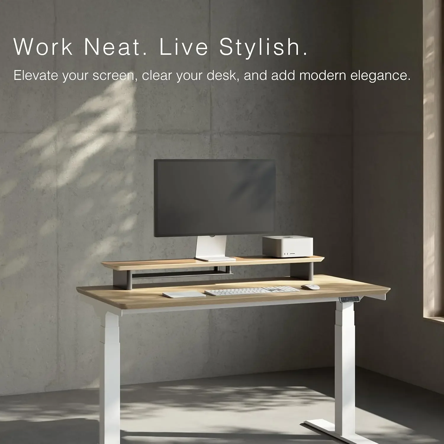 Configuration de bureau ergono - Dual Monitor Desk Setup avis et prix