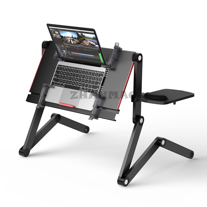 Couché plat sur le lit, bureau - Desk Setup Notebook avis et prix